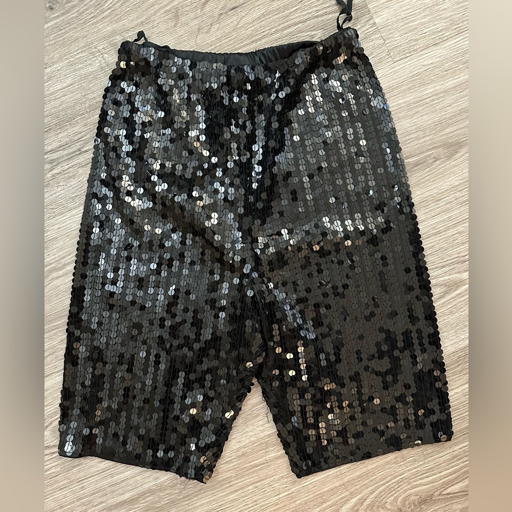 NEW High Waisted Sequined Hot Shorts